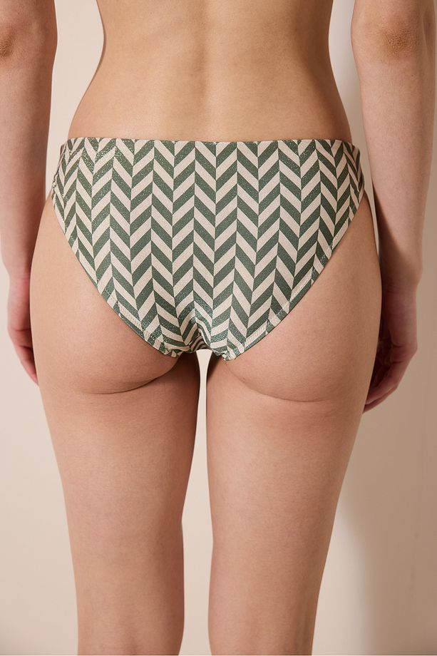 Bambu Slip Simli Çok Renkli Bikini Altı - 2