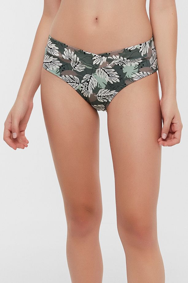 Army Leaves Wrap Bikini Altı - 2