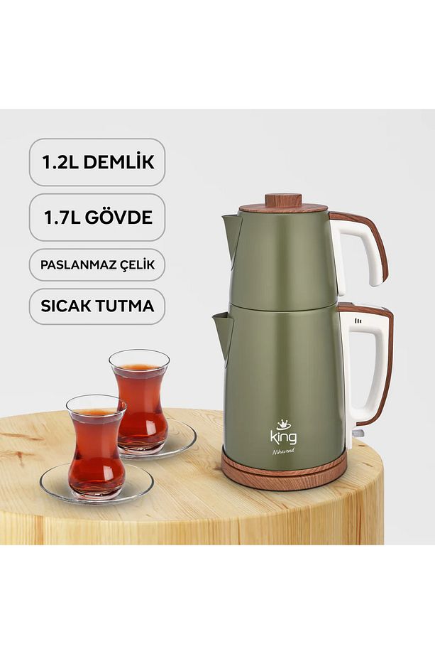 KİNG NIHAVEND KCM336 ÇAY MAKİNESİ - 8