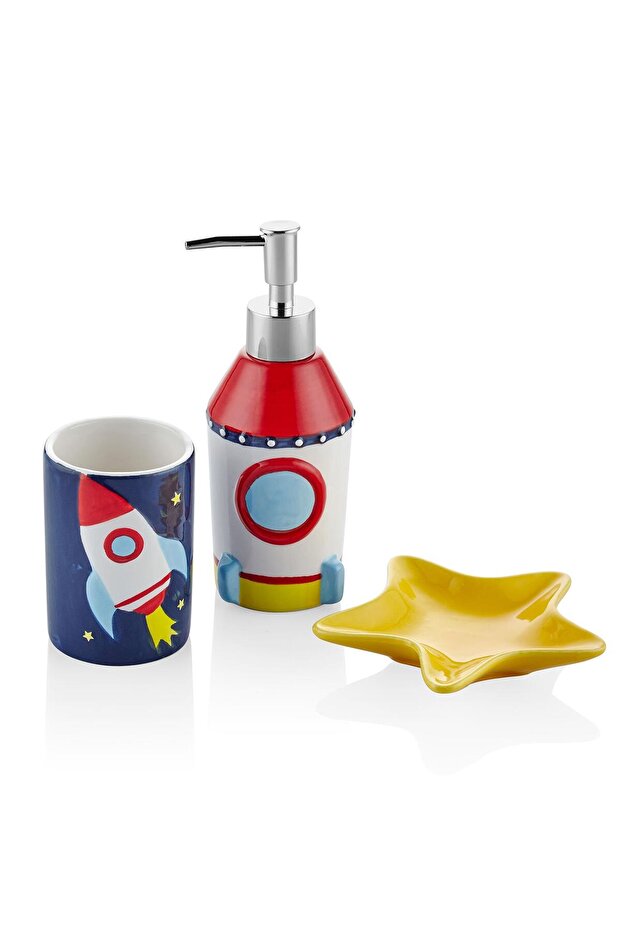 Rocket Banyo Seti 3 Parça - 1