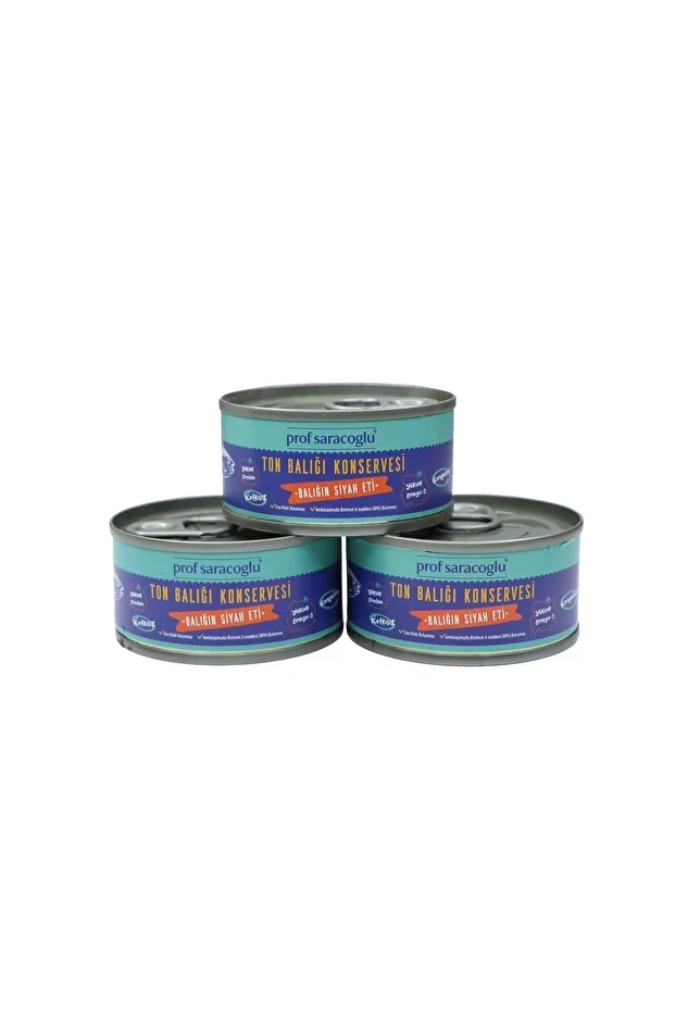 Zeytinyağlı Ton Balığı 12'li Balığın Siyah Eti (80 G X 12 ADET) - 1