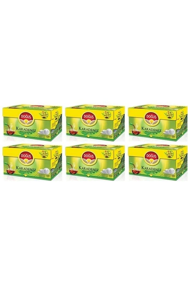 Karadeniz 3.2 gr 100’lü Bergamotlu Demlik Poşet Çay X 6 Adet - 6