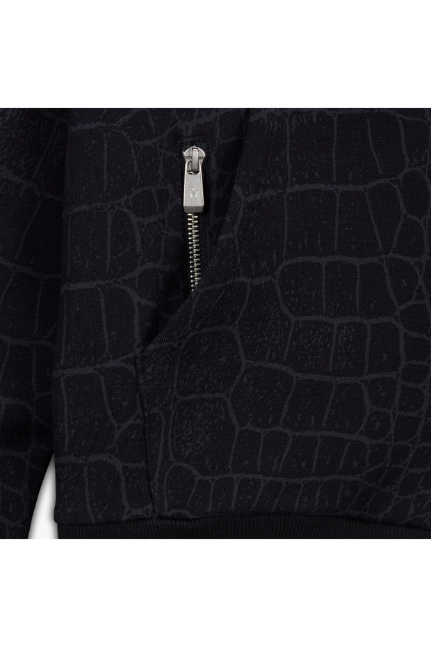 Classic Kadın Siyah Sweatshirt - 4