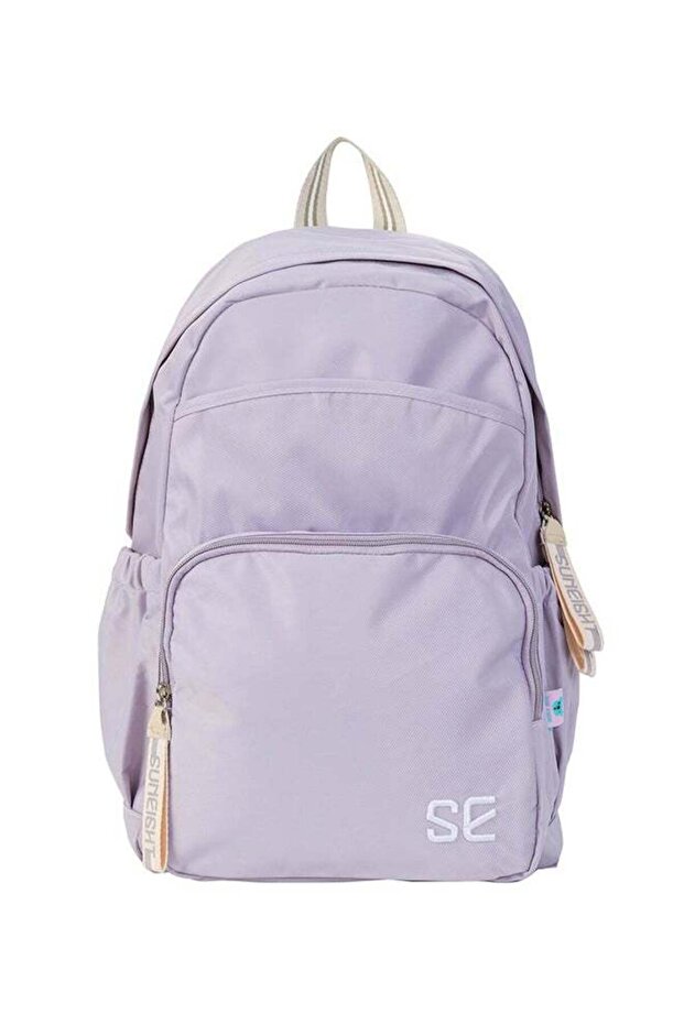 Kids School Backpack Light Grey - 1