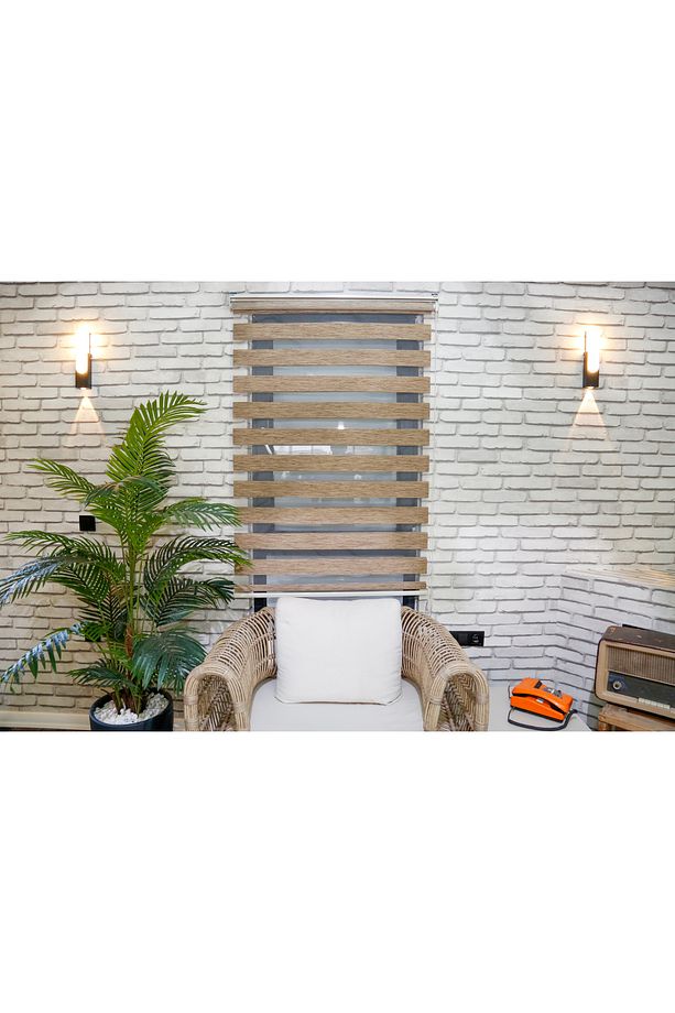 Bambu Soft Zebra Stor Perde - 2