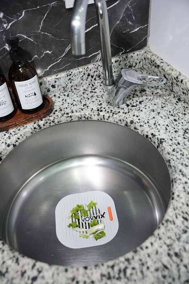 Süzgeçli Kokulu Banyo,Mutfak,Lavabo Gider Kapatıcı Kapak Mat - 3
