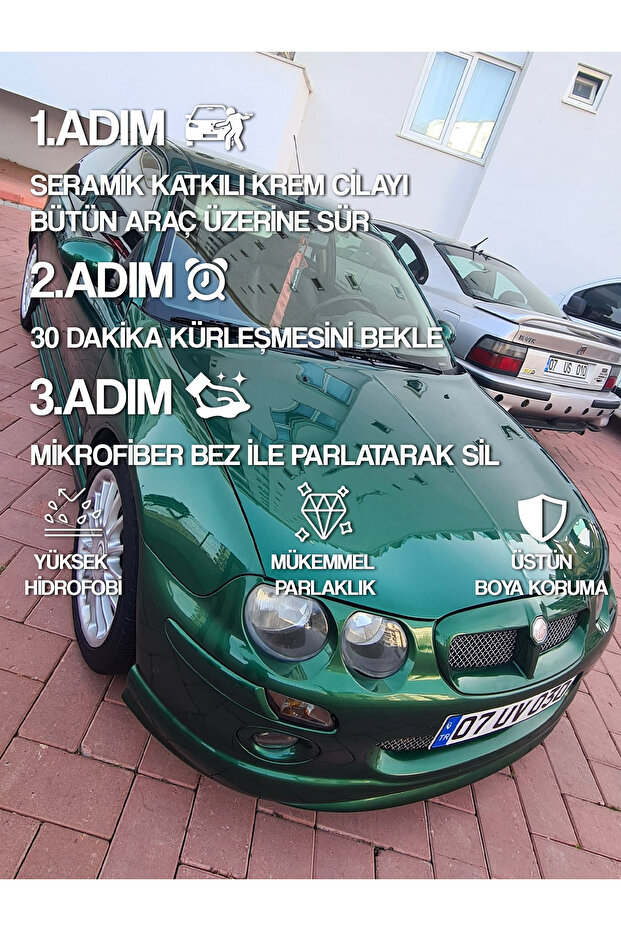 Hellfire Seramik Katkılı Wax Krem Cila 2'li (2x100 gr) - 7