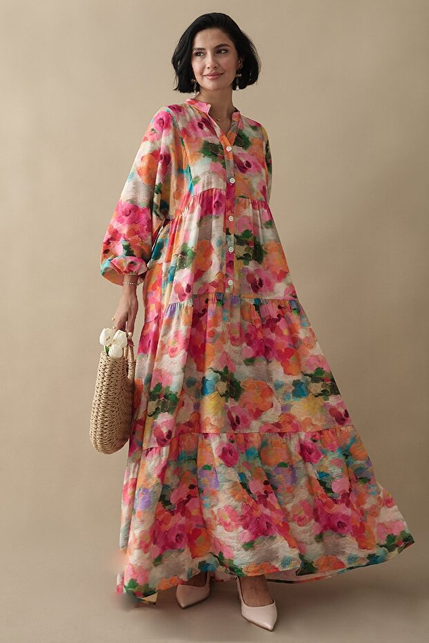 Rochie Dalia Pink Mango - 1