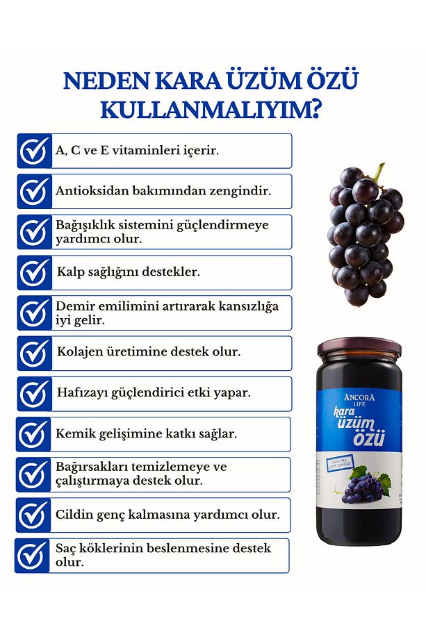Karadut Özü, Hurma Özü, Kara Üzüm Özü, Keçiboynuzu Özü - Şeker Ilavesiz Soğuk Sıkım - 640 G X 4 Adet - 4