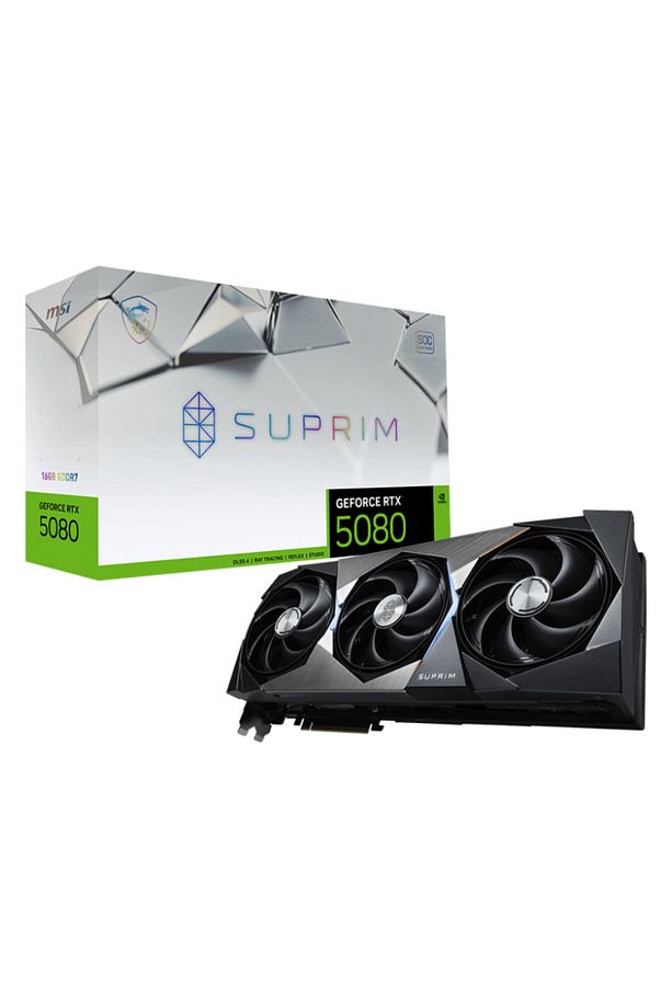 GeForce RTX 5080 16G SUPRIM SOC 16GB GDRR7 256bit DX12 DLSS4 Gaming (Oyuncu) Ekran Kartı - 1