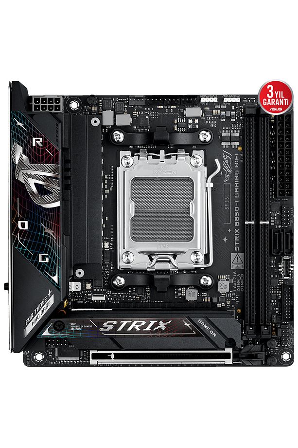 ROG STRIX B850-I GAMING WIFI AMD B850 Soket AM5 DDR5 8400+(OC)MHz Mini-ITX Gaming (Oyuncu) Anak - 1