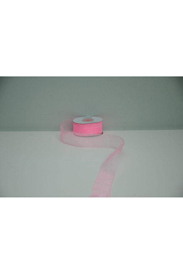 Pink Organza Ribbon Roll 3 cm (30 mm) X 25 Yards – Decorative Gift Wrapping and Decoration Ribbon