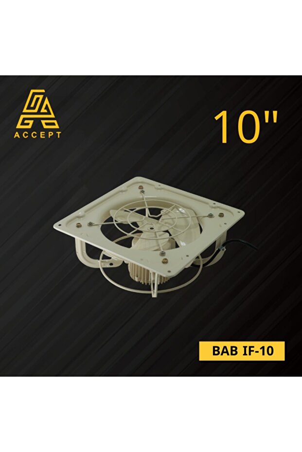 مروحة شفط حديد اصلي BAB 10 أنش
