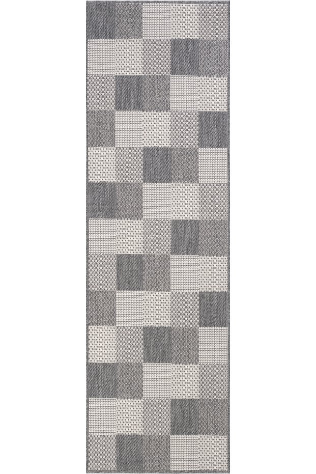 Grande Nunique 01 Gray Sisal Floor Mat Non-Slip Base Long Entrance Hallway Corridor Carpet Fine Woven Rug Carpet