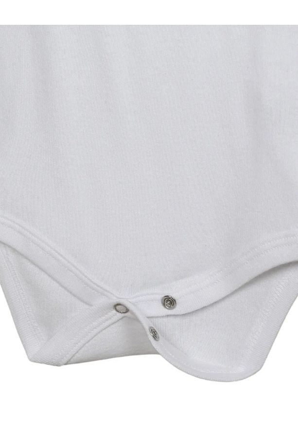 Hvc Bebek Atlet Body Jakarlı Pamuklu Basic Çıtçıtlı Zıbın 5'li Set Bebek - 4