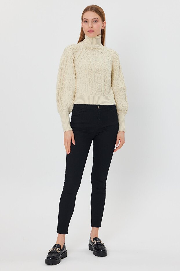 Hair Braided Sweater(A92187-S)