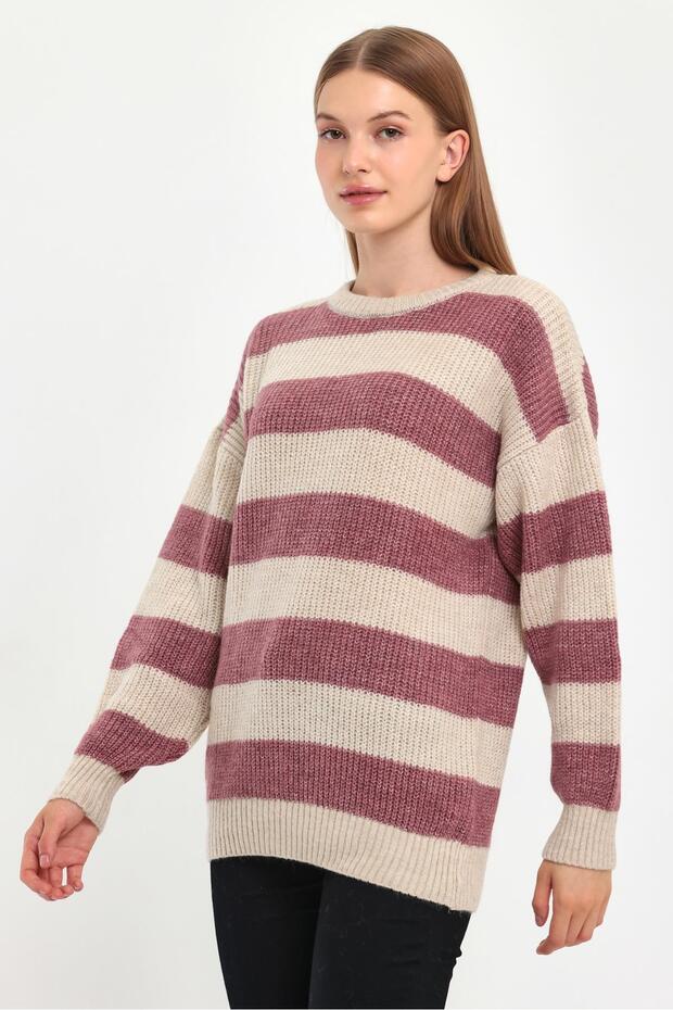 CYCLING COLLAR KNITWEAR SWEATER (B23-5803)