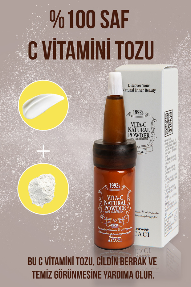 %100 Saf C Vitamini Tozu (10gr) - 1