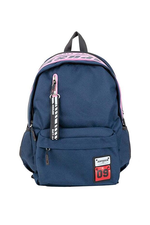 حقيبة ظهر مدرسية للأطفال باللون الأزرق الياقوتي العميق - 1