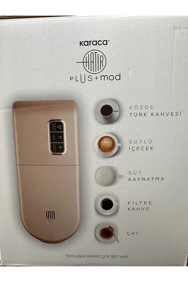 Hatır Plus Mod 5 In 1 Kahve Ve Çay Makinesi - 10 Fincan Kapasite - Sütlü Türk, Filtre Kahve - 7