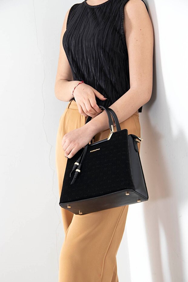 Black - Black Sp969 Women's Handbag
