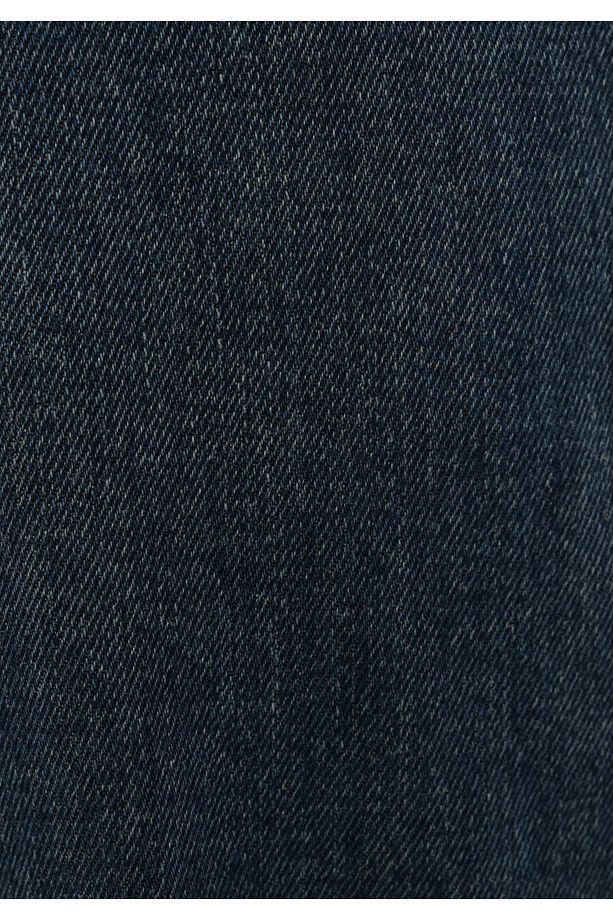 Slim Fit Erkek Koyu İndigo Jean Pantolon - 7