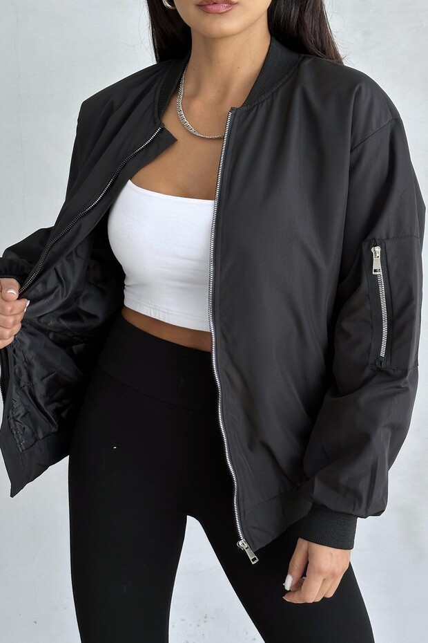 Bomber Kolej Ceket - 1