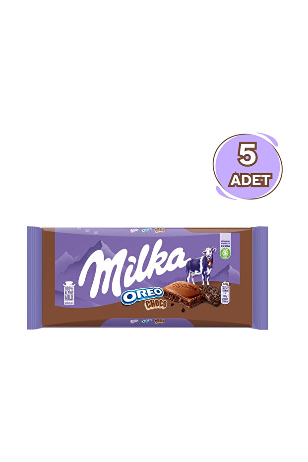 Tablet Oreo Choco 100 gr 5'li Set - 1