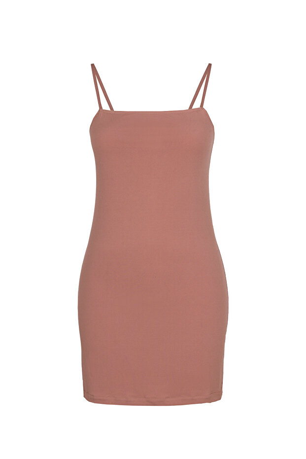 Dantel Mini Elbise - 5