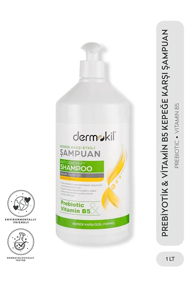Prebiyotik & Vitamin B5 Kepeğe Karşı Şampuan 1 L - 1