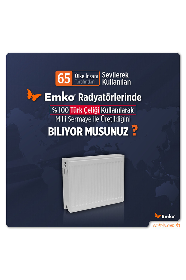 Panel Radyatör 400X1000 - 3