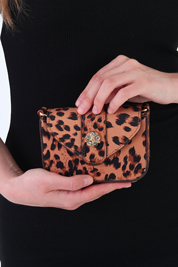 Rummel Crocodile - Chain Bag - Women's Hand Shoulder Bag Leopard
