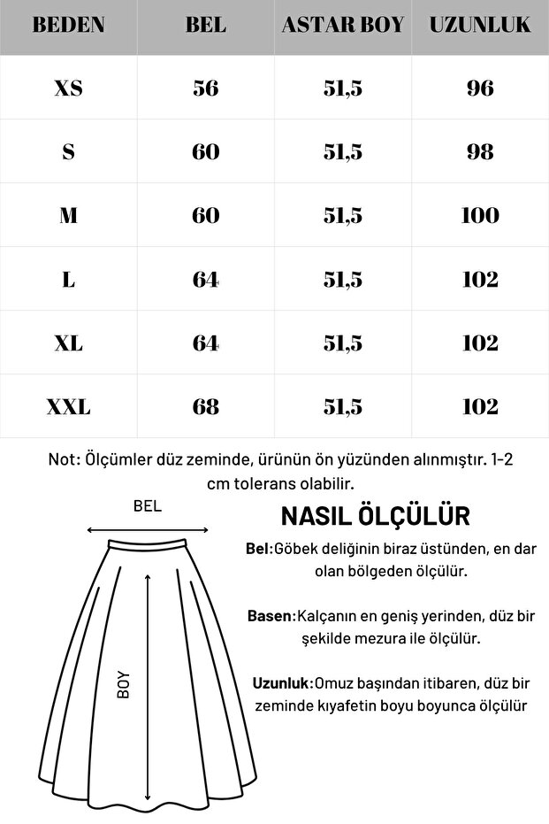 Beyaz Basic Pileli Kadın Uzun Etek - 8