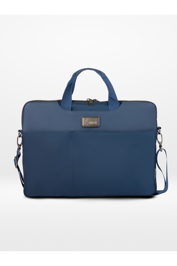 O-lapclassy Sleek Laptop Bag Minimalist Lightweight Work Bag Blue