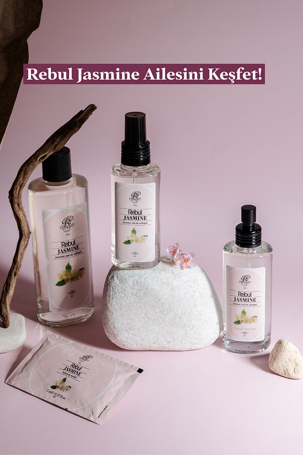 JASMİNE Yasemin Kolonya 250 ml Cam Şişe - 2