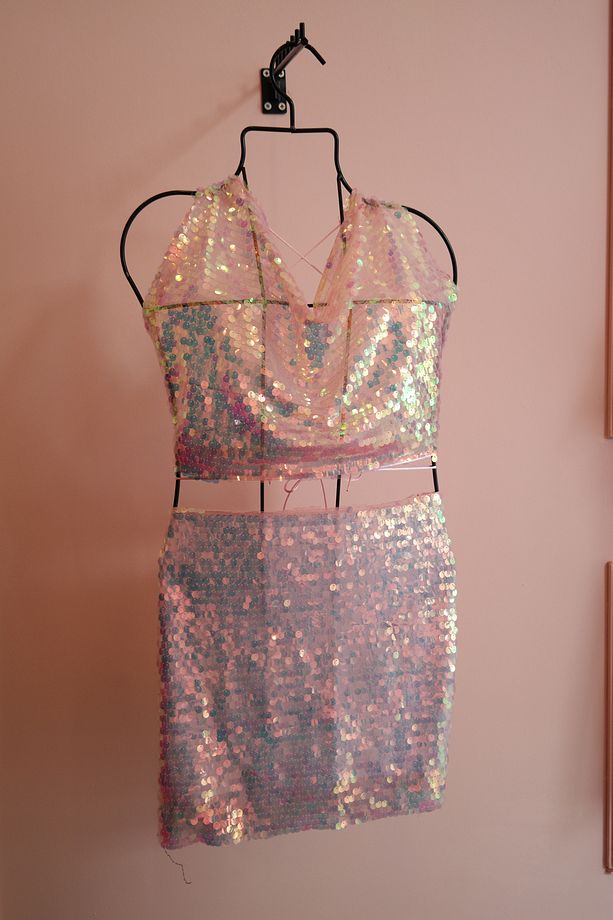 Pullu Pembe Bluz - 4
