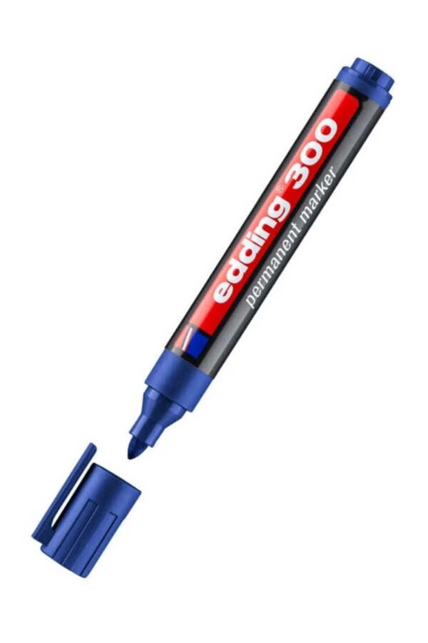 PERMANENT MARKÖR MAVİ E-300 - 2