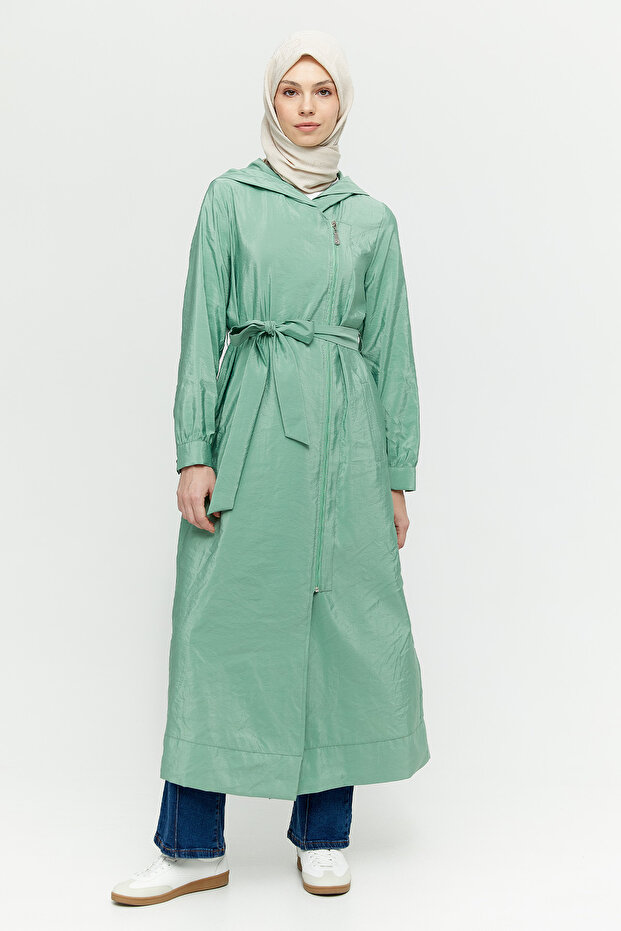 Kapüşonlu Pardösü - 1