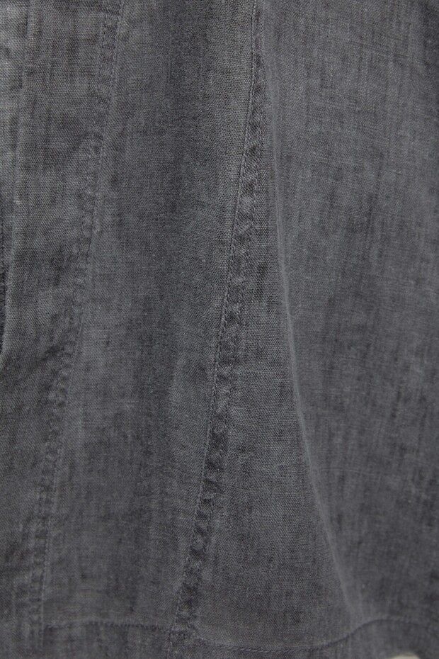 %100 keten kimono ceket - 6