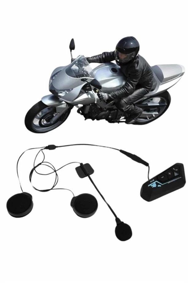 Bluetooth Kask Kulaklığı Intercom 5.0 Bluetooth Android ve İOS Uyumlu - 3