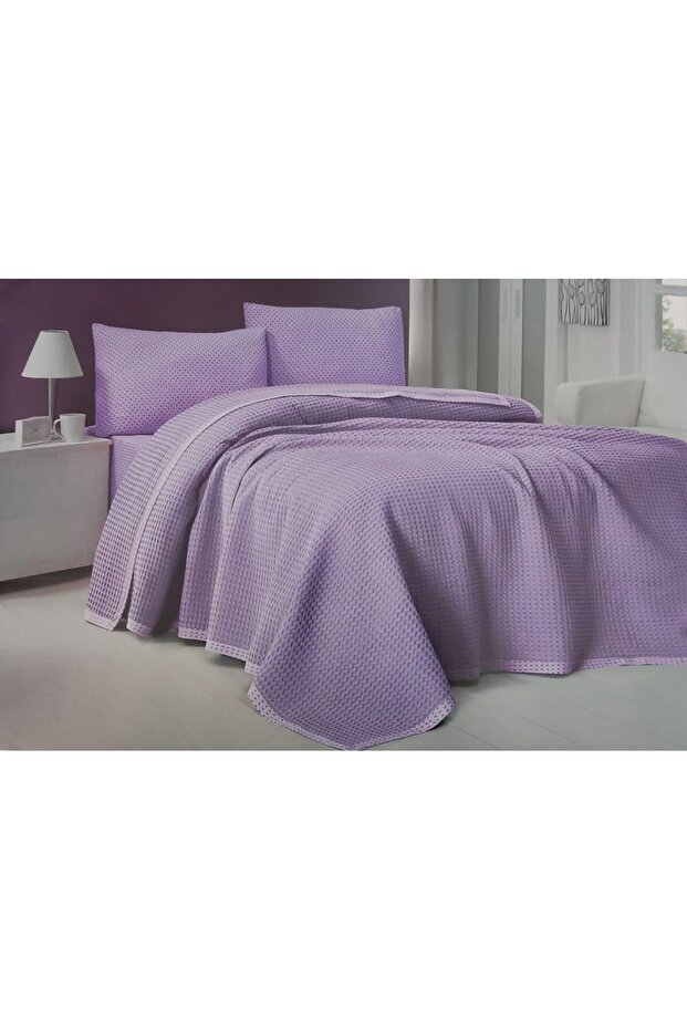 Altinkuğu İpexi Single Pique Set - Lilac