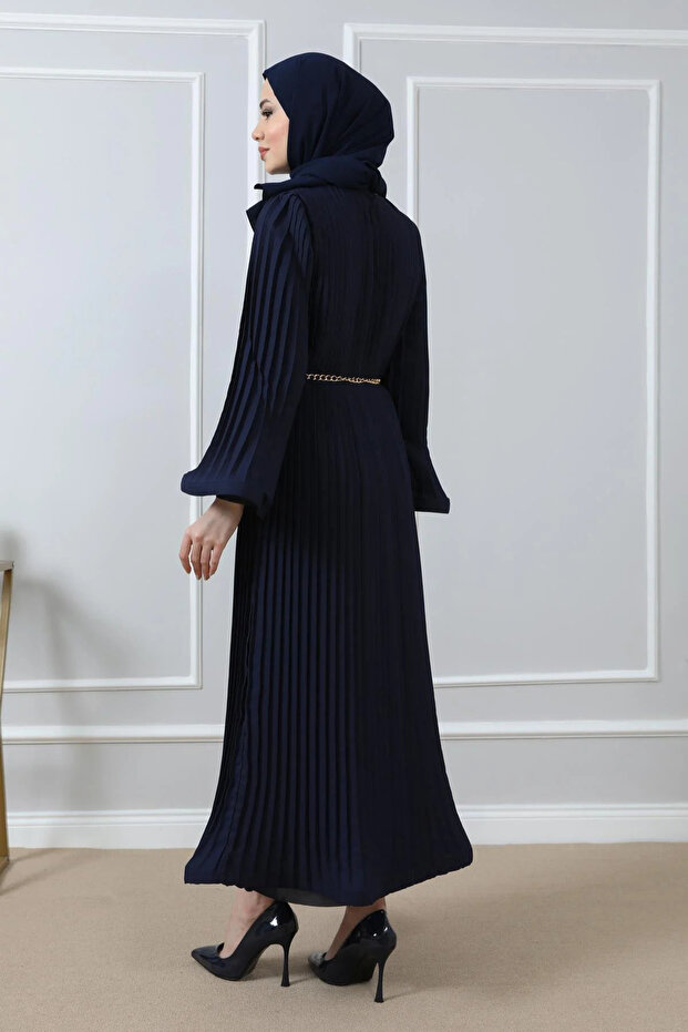 Şifon Piliseli Abiye - 2