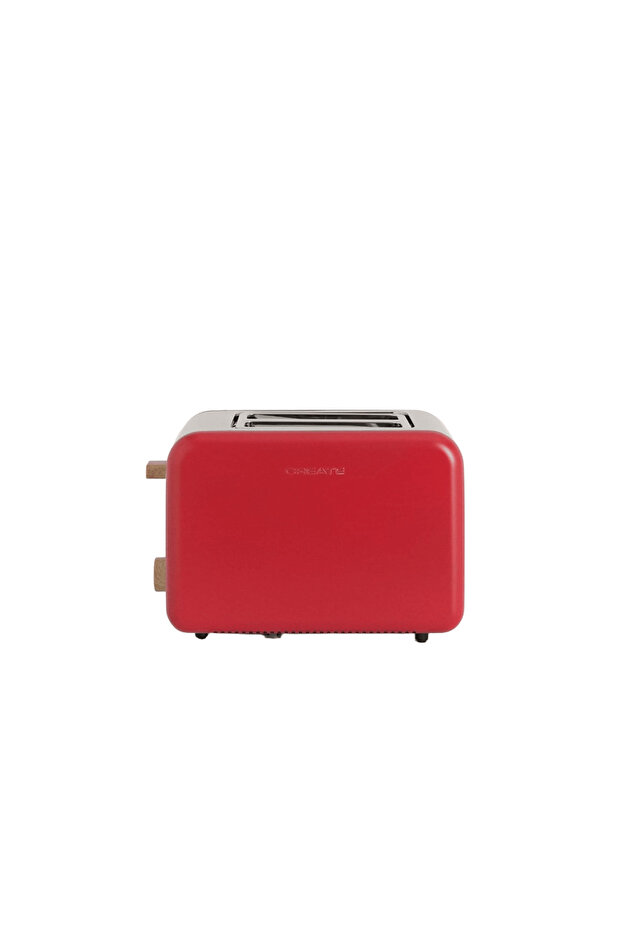 Toaster, CREATE, Retro, 2 slices, red - 1