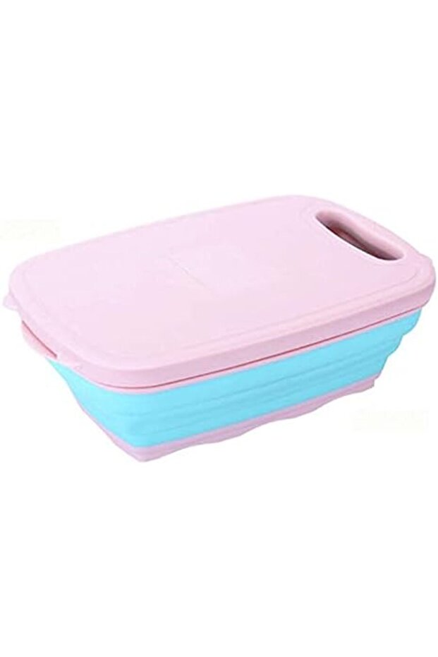 9 in 1 Multipurpose Silicone-Based Foldable Kitchen Cutting Board - 2