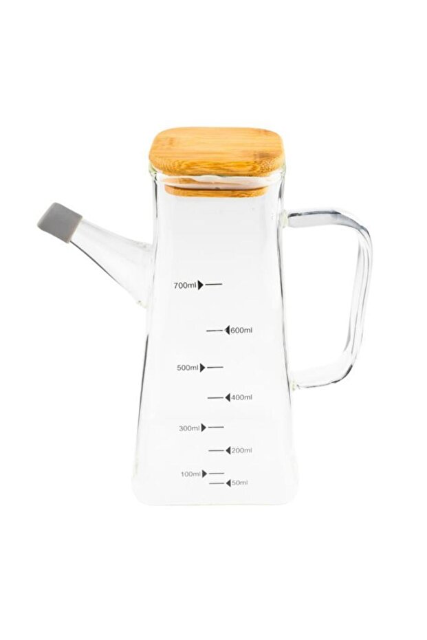 Rafa - Bambu Kapaklı Yağdanlık 750ml - 3