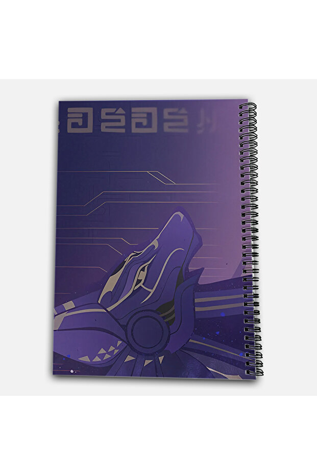 Genshin Impact Cyno Unlined A4 School Notebook 72 Sheets Model 3 - 3