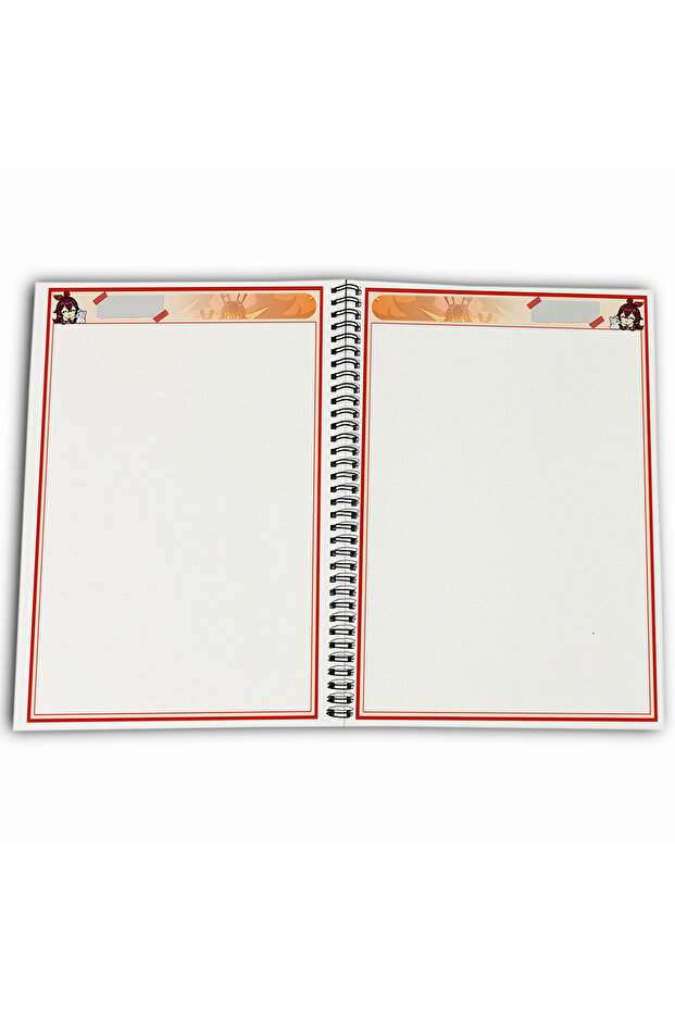 Genshin Impact Amber Unlined A4 School Notebook 72 Sheets Model 3 - 4