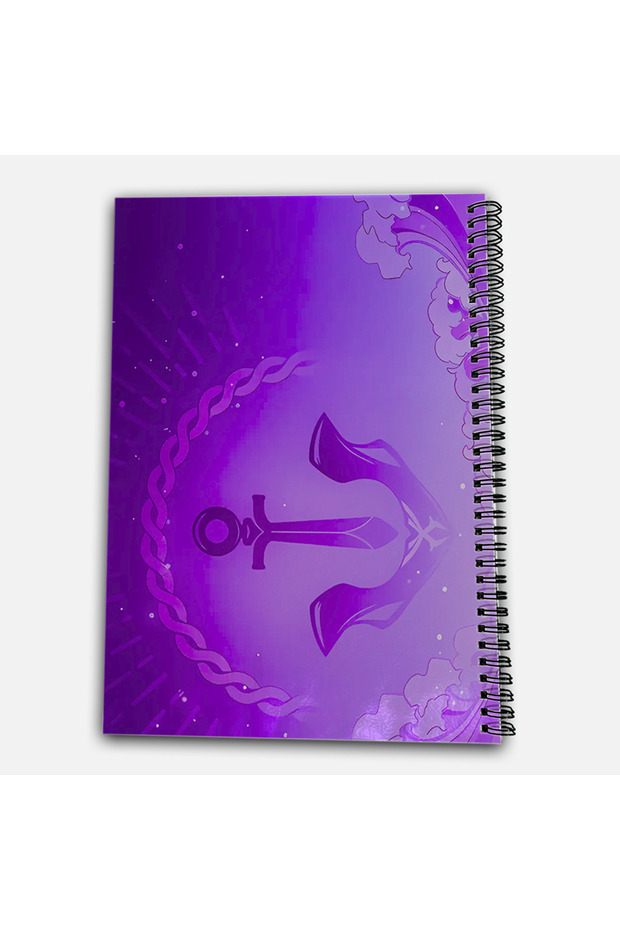 Genshin Impact Beidou Unlined A4 School Notebook 72 Sheets Model 3 - 3