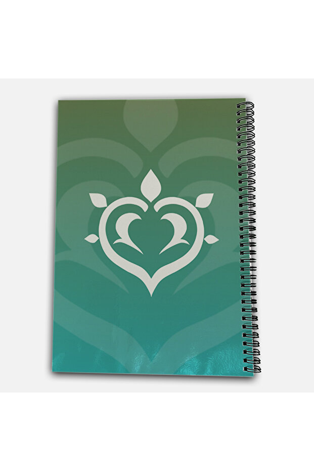 Genshin Impact Baizhu Unlined A4 School Notebook 72 Sheets Model 1 - 3