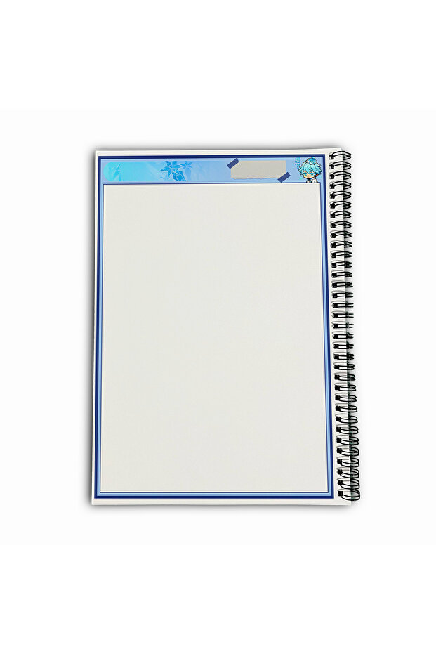 Genshin Impact Chongyun Unlined A4 School Notebook 72 Sheets Model 1 - 6